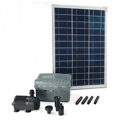 SolarMax 1000 inkl. Solarmodul, Pumpe und Batterie Ubbink