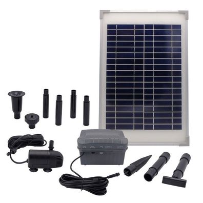 SolarMax 600 inkl. Solarmodul, Pumpe und Batterie Ubbink