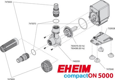 Eheim Pumpe CompactON 5000 Eheim Gebr. De boon