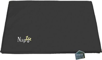 Nap'zzz Drahtkissen wasserdicht schwarz 105x68x5 cm Napzzz Gebr. De boon