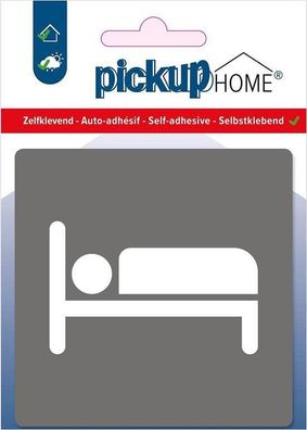 Route Acryl Schlafzimmer grau Sticker Pickup