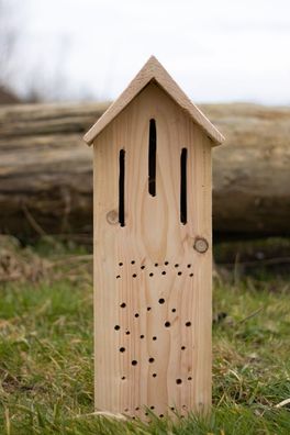 Insektenhotel Der Seidenschmetterling 20x20x60 cm Boomstijl