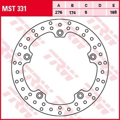 MST331 Bremsscheibe starr BMW 850 R BMW 1100 BMW 1150