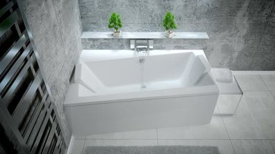 Eckbadewanne Bade Wannen Exclusive freistehende Badewanne Acrylwanne Wanne Bad