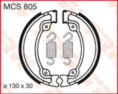 MCS805 Bremsbacken Derbi 50 DFW Honda Transalp Laverda Quasar