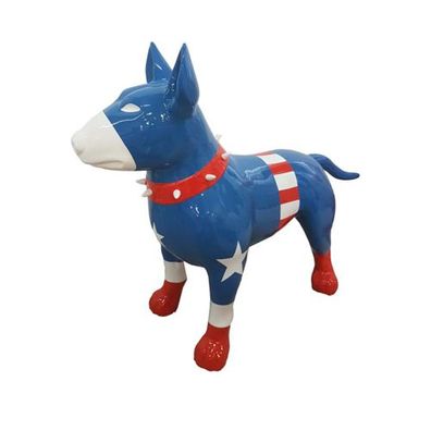 Moderne Skulptur Dekoration Figur Statuen Deko Statue Hund Spiderman Kunststoff