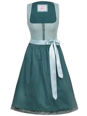 Dirndl Conny 58er Länge flaschengrün