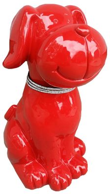 Abstrakte Deko Hund Figur Statue Skulptur 45 cm Figuren Statuen Skulpturen A573
