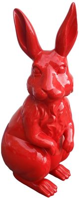 Abstrakte Deko Figur Statue Skulptur 110cm Figuren Statuen Skulpturen Hase Neu