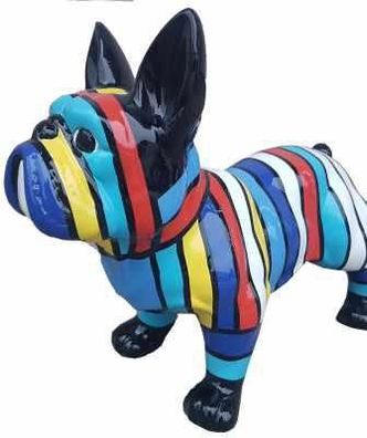 Abstrakte Deko Figur Statue Skulptur 30cm Figuren Statuen Skulpturen Hund 30x45