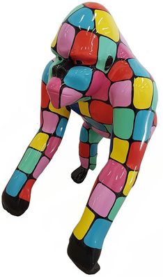 Moderne Dekoration Haus Garten Deko Figur Statue Skulptur Hund Abstrakt 70cm