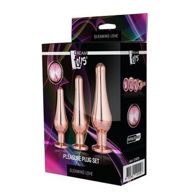 Dream Toys Anal Plug Set, 3-teilig