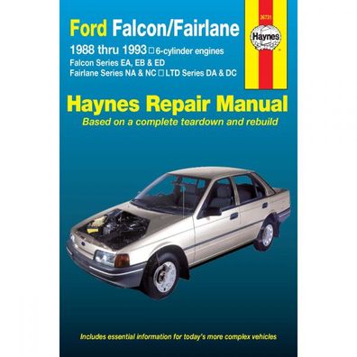 Ford Falcon Fairlane LTD 1988-1993 Reparaturanleitung Werkstatthandbuch Haynes