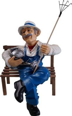 Design Gärtner Figur Garten Statue Skulptur Figuren Skulpturen Dekoration B431