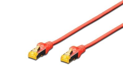 Digitus DK-1644-A-010/R Patchkabel Kat. 6A S/FTP 1,0 m rot