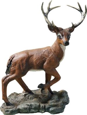 Design Hirsch Figur Garten Statue Skulptur Figuren Skulpturen Dekoration Neu