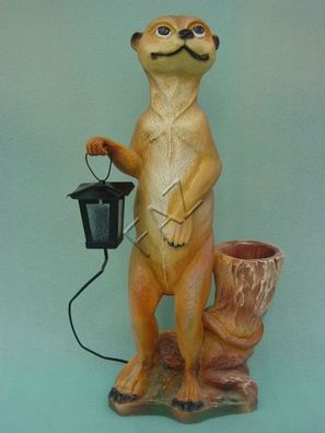 Design Figur Garten Statue Skulptur Figuren Skulpturen Dekoration Wiesel c501