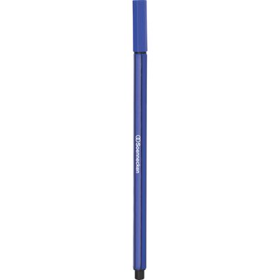 Soennecken Fineliner 3614 04mm metallgefasste Spitze blau