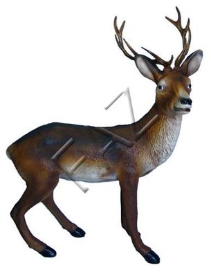 Design Hirsch Figur Garten Statue Skulptur Figuren Skulpturen Dekoration Deko