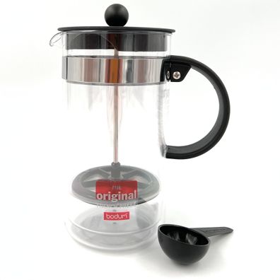 Bodum French Press Doppelwandig Kaffeebereiter Kaffeekanne Kaffeepresse 1L NEU