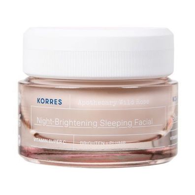 Korres Wild Rose Aufhellende Nachtcreme 40ml