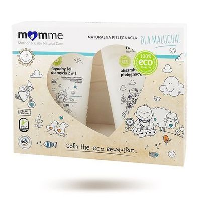 MomMe Baby-Pflegeset: 2in1 Gel 150ml + Öl 100ml