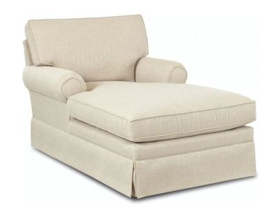 Chaiselongue Modern Design Kreative Möbel Neu Wohnzimmer Sofa Stoff Textil Beige