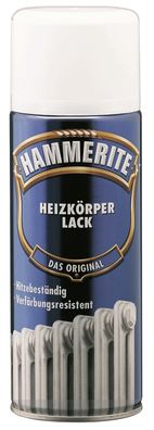 400ml Hammerite Heizkörper-Lack weiss glänzend