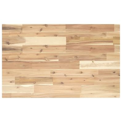 vidaXL Waschtischplatte Unbehandelt 60x50x4 cm Massivholz Akazie