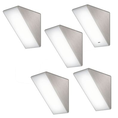 LED Unterbauleuchte 5x4 W, Küchenleuchte Key 45, Helligkeit regelbar