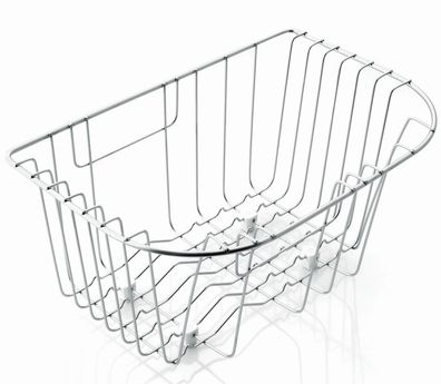 Geschirrkorb 24,4 x 37,3 x 19cm, Edelstahl Abtropfkorb, Abtropfgestell
