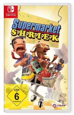 Supermarket Shriek Nintendo Switch Einkaufswagen Rennspiel Game NEU&OVP