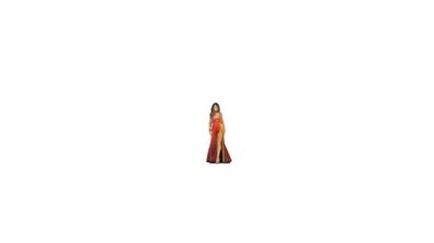 NOCH H0 10405 Dame im roten Kleid, 3D-Master