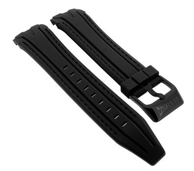 Festina Uhrenarmband | Kautschuk schwarz mit Naht für Modell F16610/1