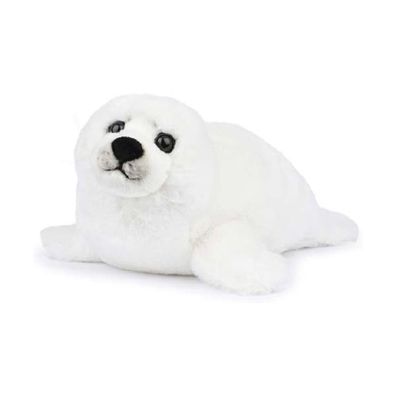 WWF - ECO Plüschtier - Robbe (weiß, 38cm) Kuscheltier Stofftier nachhaltig Seal