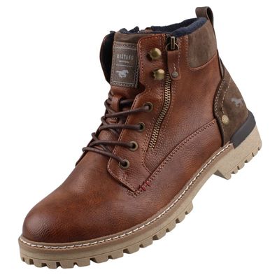 Mustang Herren Stiefel Cognac 4142504/307