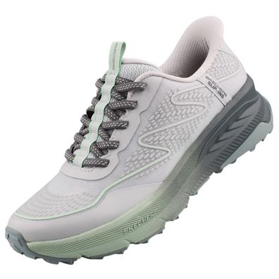 Skechers Slip-Ins Switch Back Mist Damen Sneaker Grau/Grün 180157-GYGR