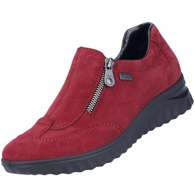 Rieker Damen Leder Tex Halbschuhe Rot 59071-35