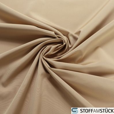 Stoff Polyester Baumwolle beige wasserabweisend Bekleidung Trench Coat