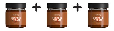 3 x foodspring Protein Cream (200g) Hazelnut