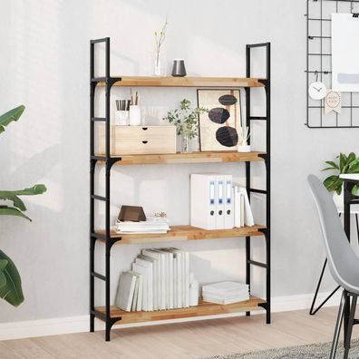 vidaXL Schweberegale 4 Stk. 80x20x4 cm Massivholz Akazie Ölbehandelt