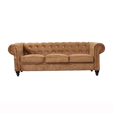 Marken Möbel jvmoebel ® Chesterfield Sofa Couch Textil Stoff Garnitur Textil