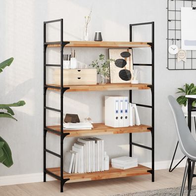 vidaXL Schweberegale 2 Stk. 100x40x4 cm Massivholz Akazie Ölbehandelt