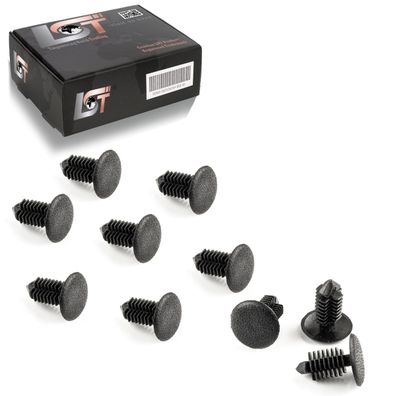 10x Heckklappen + Seitenverkleidung Befestigung Clips FÜR Citroen Peugeot Ø 7mm