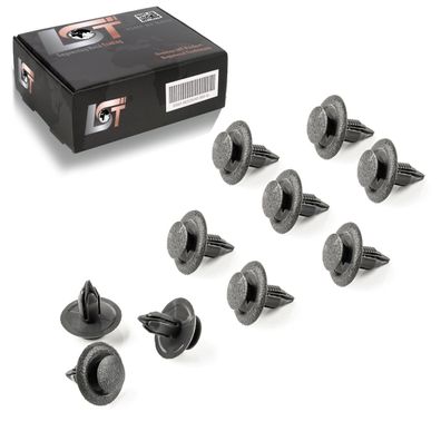 10x Kofferraum Innenverkleidung Befestigung Clips Spreizniete FÜR MAZDA Ø 6mm