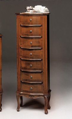 Kommode Mit 6 Schubladen Sideboard Weiß Anrichte Holz Schubladenschrank Schrank