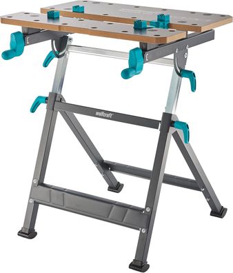 wolfcraft MASTER 650 ERGO I Arbeits- und Spanntisch 6870000 – höhenverstellbare Werkb