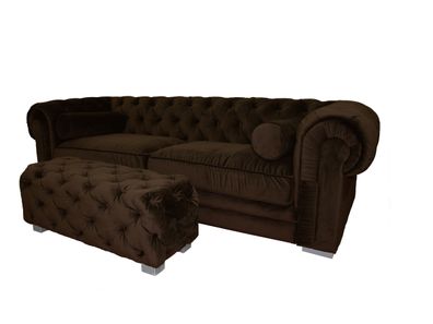 Chesterfield Sofa Polster Designer Couchen Sofas Garnitur Couch SLIII Sofa ?35