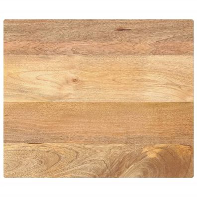 vidaXL Tischplatte 60x50x2,5 cm Rechteckig Massivholz Mango