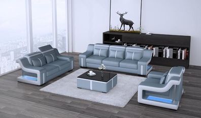 Multifunktions Couch Relax Polster Sofa 3 + 1 + 1 Sitzer Couchen Sitz Sofagarnitur
